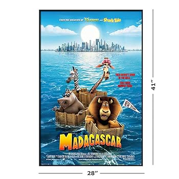 マダガスカル Madagascar 映画 展示用ポスター 宣伝用タペストリー 61ufFbY+nvL._UF350,350_QL80_.jpg